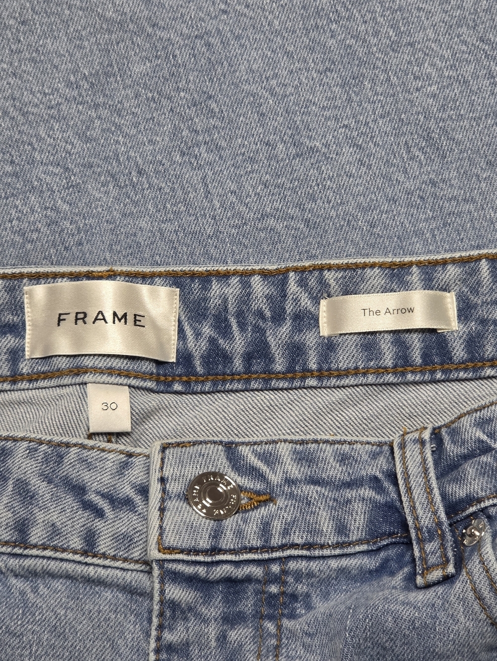 FRAME The Arrow Jeans Dolly Bootcut Size 30 - Picture 9 of 11